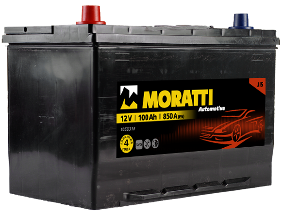 Аккумуляторная батарея MORATTI  100Ah 115D31R (G8)